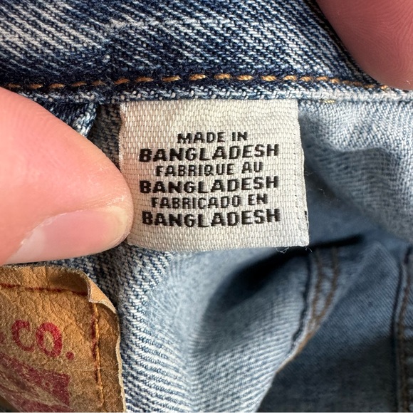 Levi’s Trucker Jacket‎ Light Wash Denim Men’s Size Medium 100% Cotton - Picture 10 of 10